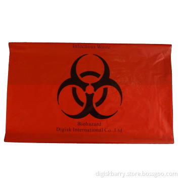 Biohazard Bag for Hazardous Waste (31"X38")